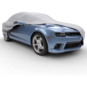 Outdoor Water Resistant Breathable Car Cover for Cars up to 157 Inches Grey - Rain Barrier