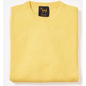 Osborne Knitwear Trui met ronde hals - Sweater heren in Lamswol - Pullover Heren - Laguna - L