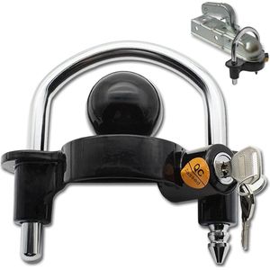 VCTparts Trekhaakslot Aanhangwagen Slot Klem [Trekhaakkogel - Antidiefstalslot - Disselslot]