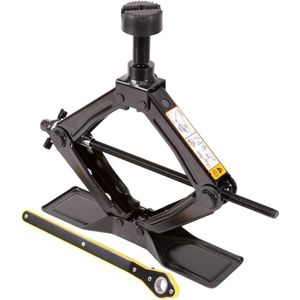 Schaarkrik - Arbeidsbesparend Ontwerp - Belasting 18 Ton - Maximale Hoogte 419 mm - Vergrootte Onderkant Autokrik