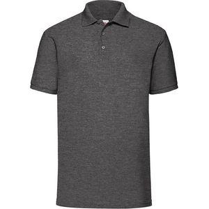 Fruit of the Loom - Classic Pique Polo - Donkergrijs - XL