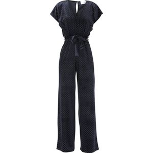 SISTERS POINT Girl-ju.v12 - Dames Jumpsuit - Black/Silver - Maat S