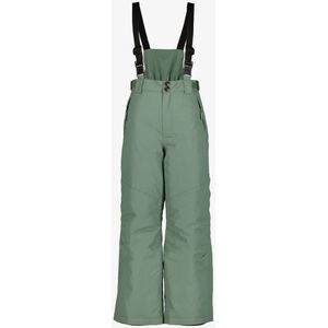 Mountain Peak kinder skibroek bretels 8000 mm waterkolom - Groen - Maat 110