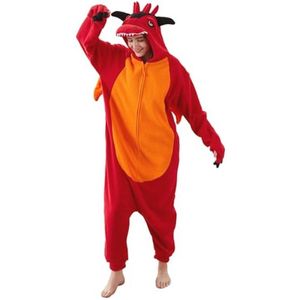 Dierenpyjama voor volwassenen, een delige jumpsuit voor Halloween en kostuums