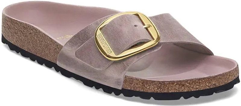 Birkenstock - Kyoto - Orthopedische Slippers - Zwart - Suede/Nubuck