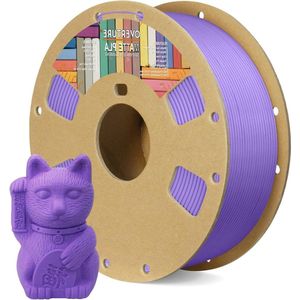 Matte Purple 3D Printer Filament 1.75mm 1kg Cardboard Spool - Dimensional Accuracy +/- 0.02 mm