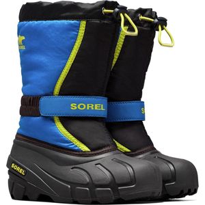 Sorel Snowboots - Maat 30 - Unisex - zwart/bauw/groen