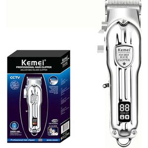 Kemei Tondeuse - KM 803 - Draadloze Tondeuse - Professionele tondeuse - Haren Millimeteren - Contouren - Haren Scheren - Kapper Tondeuse - Kapper Kwaliteit - Baard Trimmer - Haar Trimmer - Beard and Hair Trimmer