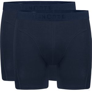 Basics long shorts navy 2 pack voor Heren | Maat XL