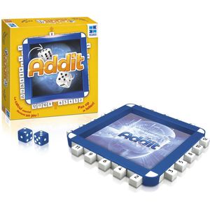 Addit - Dobbelspel - Reken en strategie spel - Gezelschapsspel voor 2 of 4 spelers