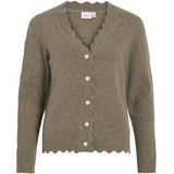 VILA VINIKOLINA V-NECK KNIT CARDIGAN Dames Vest - Maat M
