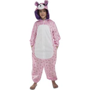 VIVING COSTUMES / JUINSA - Roze beer kostuum voor kinderen - 122/134 (7-9 jaar)