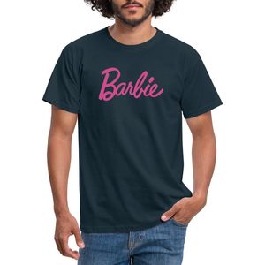 Barbie Klassiek Logo Mannen T-shirt