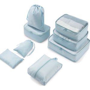 TheLau ® Ultieme 7-delige Reisset Organizers voor Efficiënt Inpakken en Opslaan