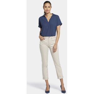 NYDJ Margot Girlfriend Jeans Beige Gekleurde Denim