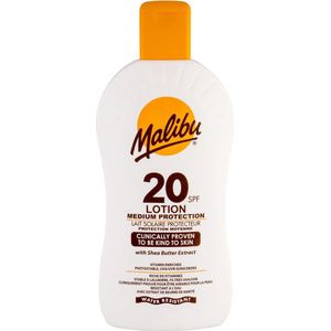 Malibu Protective Sun Lotion with SPF20 Medium Protection - 400 ml
