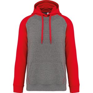 Proact - Hoodie - Tweekleurig - Polyester/Katoen - Gevoerd Fleece