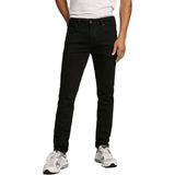 Pepe Jeansvoor mannen. PM207387XG9 Zwarte skinny jeans (29/32), Casual, Katoen, Denim, Duurzaam