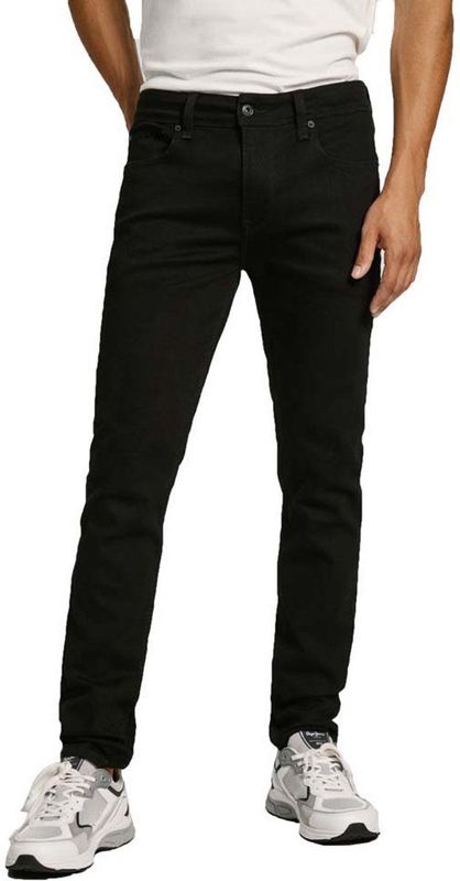 Pepe Jeansvoor mannen. PM207387XG9 Zwarte skinny jeans (29/32), Casual, Katoen, Denim, Duurzaam