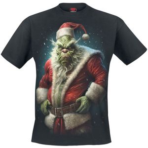 Spiral Bah Humbug Heren T-shirt - zwart - S