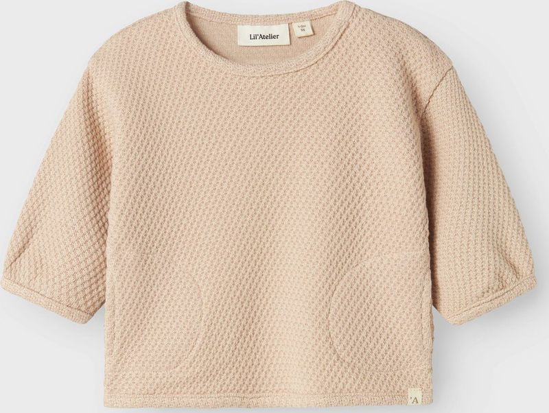 Sweatshirt - Jacquard - Oversized Fit - Lange Mouwen - Voorzakken