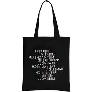 Handtas voor Doopmeter – Duurzaam en Praktisch – Perfect Geschenk voor Moeder of als Kerstcadeau – 35x40 cm Wit