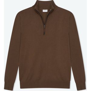 Solution Clothing Simon - Pullover - Trui - Regular Fit - Truien - Volwassenen - Heren - Mannen - Bruin - M