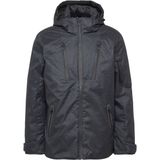 s.Oliver - Outdoorjack - Dk Blue - Met Capuchon - 4 Ritszakken