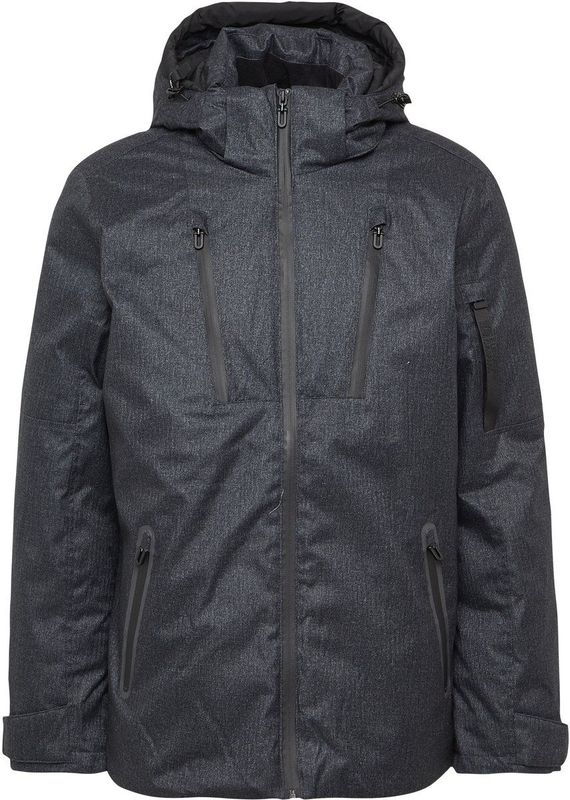 s.Oliver - Outdoorjack - Dk Blue - Met Capuchon - 4 Ritszakken