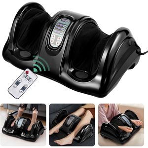 Good4You Shiatsu Voetmassageapparaat - Voor Voeten, Benen, Kuiten - Rolling Massage - Met Afstandsbediening - Zwart