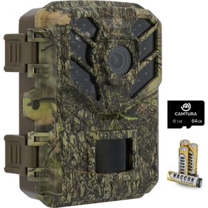 Camtura® Wildcamera met Nachtzicht - Wildlife Camera - Jachtcamera - No Glow - 4K & 48MP