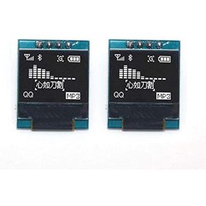 2 Stuks 4 P 6.6"" OLED Display Module 64x48 Scherm IIC I2C voor Arduino