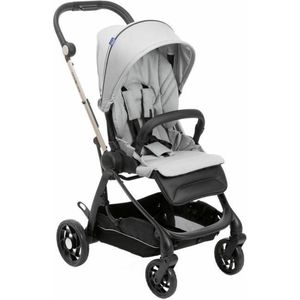 CHICCO One4Ever Silverleaf compacte kinderwagen - Stadskinderwagen - Unisex - 0 maanden - Geboorte - Grijs