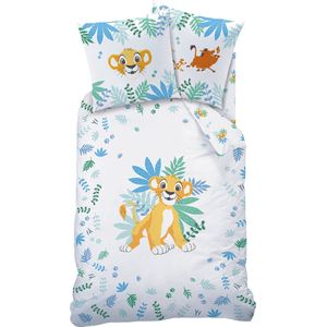 Disney The Lion King Dekbedovertrek Simba - Eenpersoons - 140 x 200 cm - Katoen