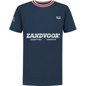Kids - T-shirt - Navy - MV Official x Zandvoort 128-134 - Max Verstappen