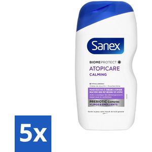 Sanex - BiomeProtect Dermo - Douchecrème - Reactieve Huid - 400 ml - Bulkverpakking - 5 stuks