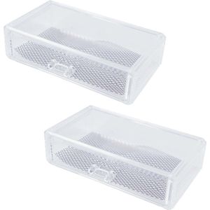 Benson Care - Make-up Organizer - Transparant - 1 Compartiment - Kunststof - 18 x 12 x 5 cm
