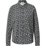 s.Oliver - Blouse - Pueblo/Petrol/Zwart/Natuurwit - Lange Mouw - Normale Pasvorm