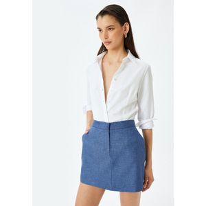 Mini-lengte Vorm A A-Linien-Rock