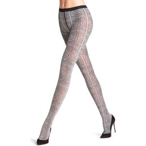 FALKE - Panty - Reptielenpatroon - Semi Ondoorzichtig - Dames