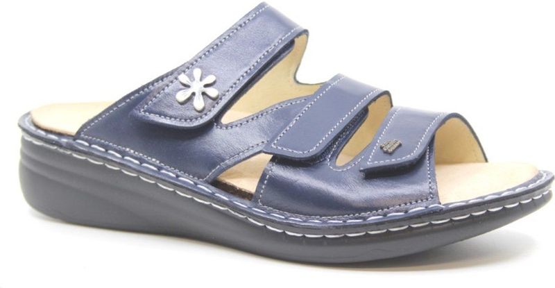 Finn Comfort - Grenada - Slipper - Blauwood - Kurken Voetbed