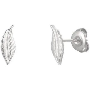 Ear plug feather - Yehwang - Studs - Zilver - 1,20 x 0,45 cm - Stainless Steel