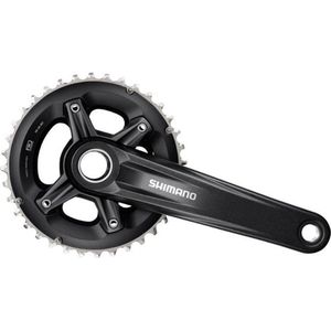 Shimano MTB FC-MT500-B Crankset 2x10-speed 36-26 tanden CL, black Pedaalarmlengte 175mm