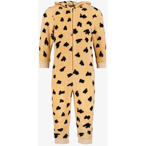 Thu!s cheetah onesie beige - Maat 98/104