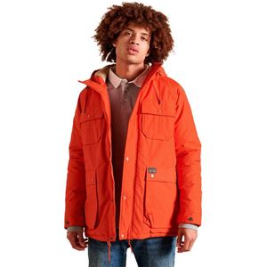 SUPERDRY Mountain Padded Parka Mannen Oranje - Maat XS