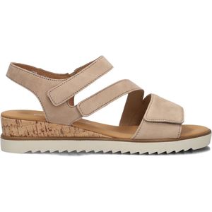 Gabor 754.1 Sandalen - Met Sleehak - Dames - Beige - Maat 43