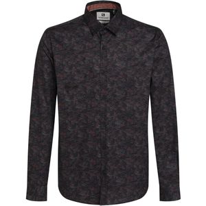 Gabbiano Overhemd Overhemd Met Allover Print 335739 301 Navy Mannen Maat - S