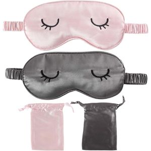4 Sleep Masks - Ultra Comfortable Night Mask - Light Blocking - Breathable - Geschikt voor Kinderen