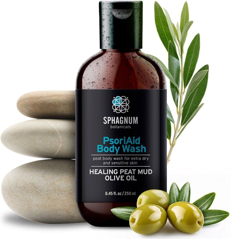 Sphagnum Botanicals - Psoriasis Douchgel - Hydraterende Douchecrème - 250 ml