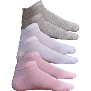Embrator dames Sneakersokken 6-paar mix One Size